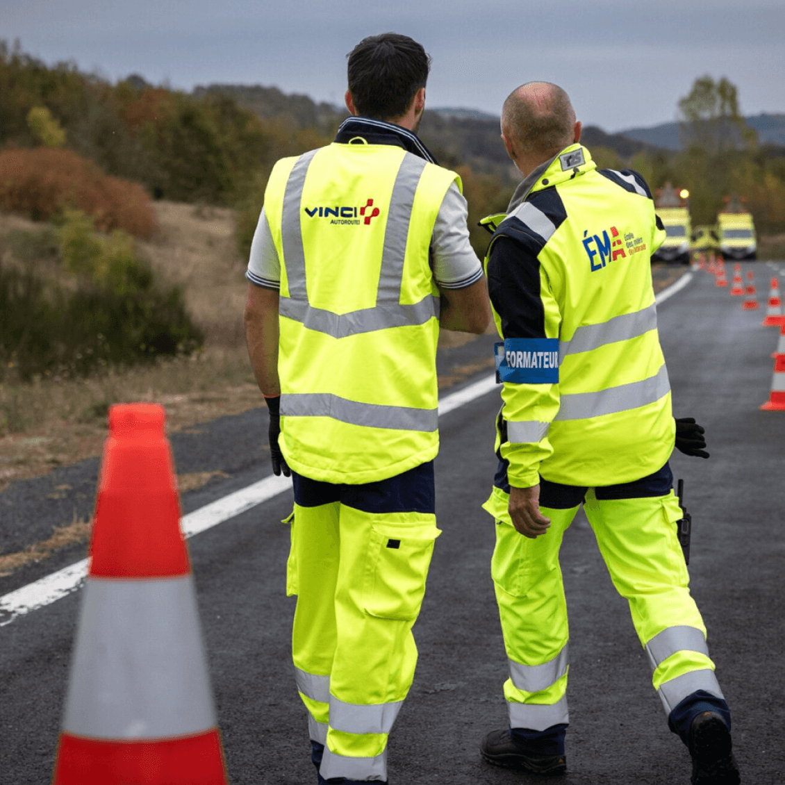 Pose et dépose de la signalisation temporaire d’urgence